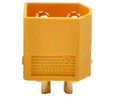Connecteur, Fiche mâle, Jaune, 30A, Pôles - 2, Lot de 10 pièces